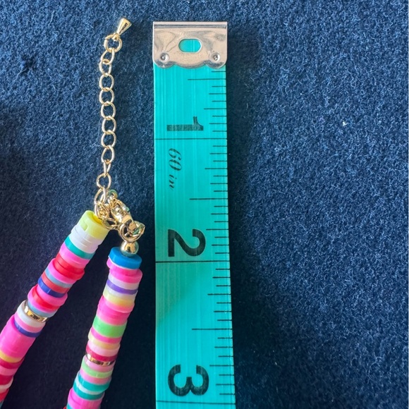 Wear BRACHA Colorful Beaded Initial Necklace- sold separately- this one is “X🩷 - Picture 13 of 14